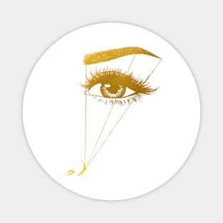 Eyebrow art Magnet